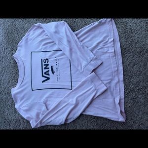 Pink vans long sleeve